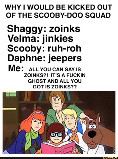 scooby doo jinkies|why does shaggy say zoinks.